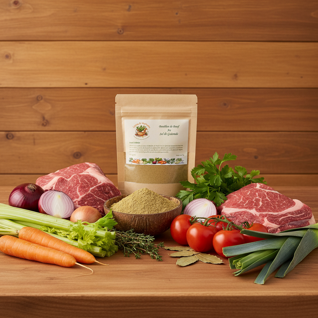 Bouillon de Bœuf avec légumes et viande