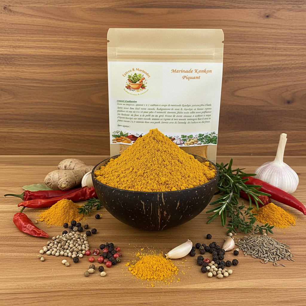 Marinade Kankan Piquant avec épices