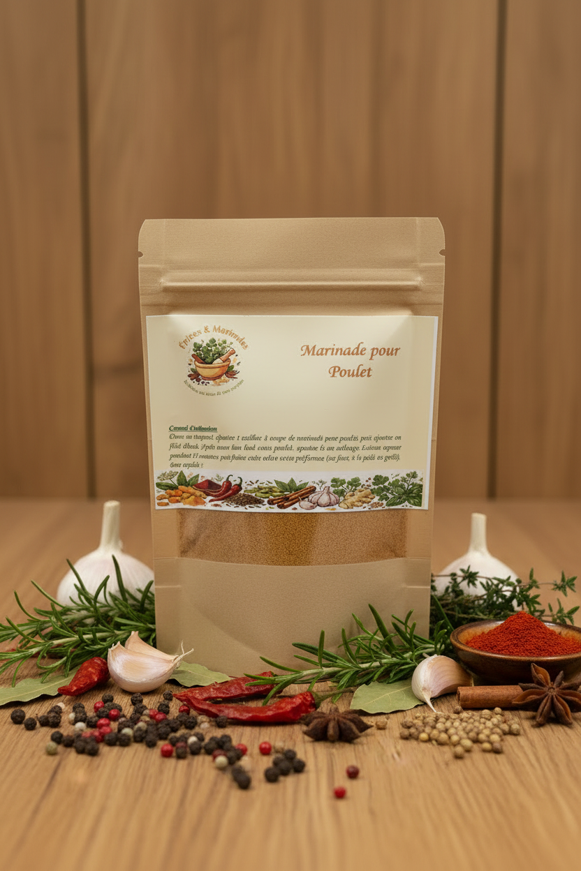 Marinade pour Poulet avec épices